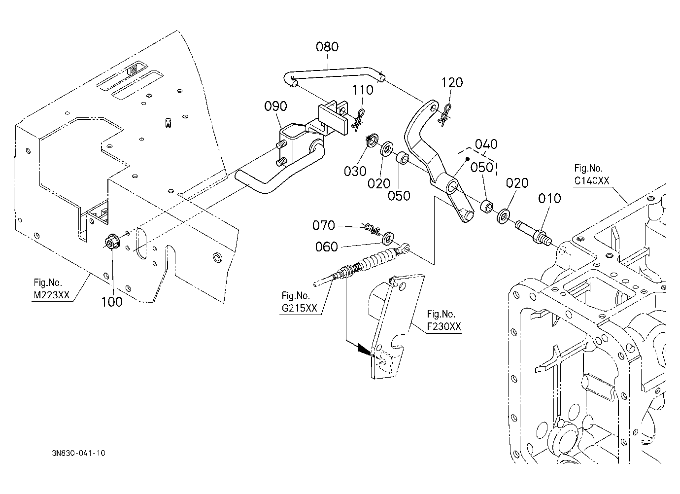Front Differential Lock Pedal