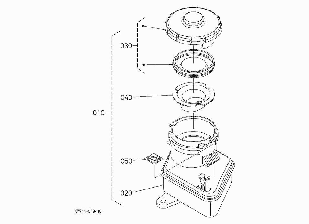 BRAKE OIL TANK [COMPONENT PARTS]