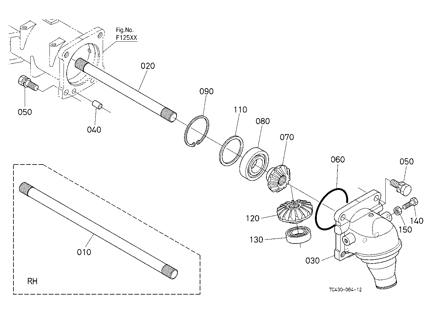 Bevel Gear Shaft