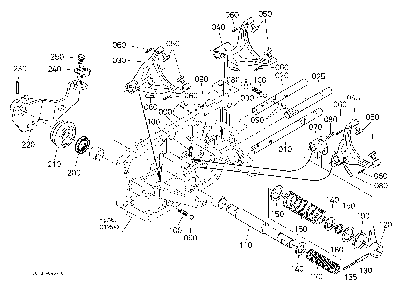 Main Gear Shift Fork