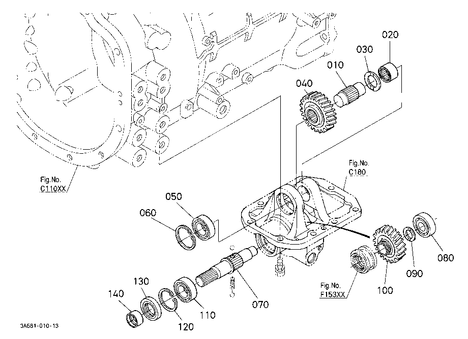 Front Propeller Shaft (Rear)