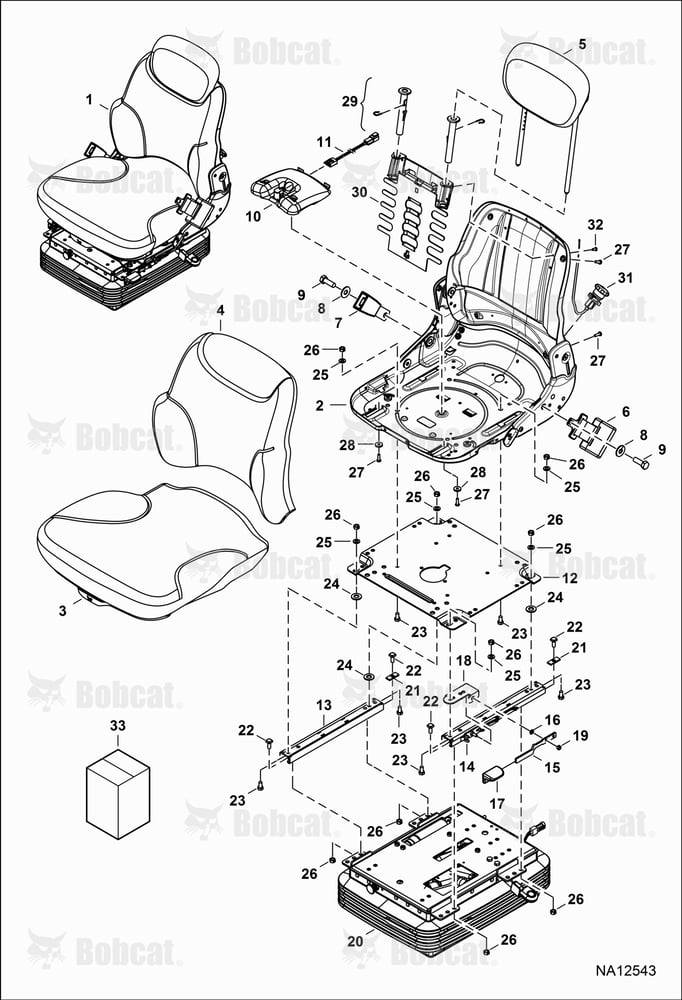 Seats (Air Suspension) (7286410)