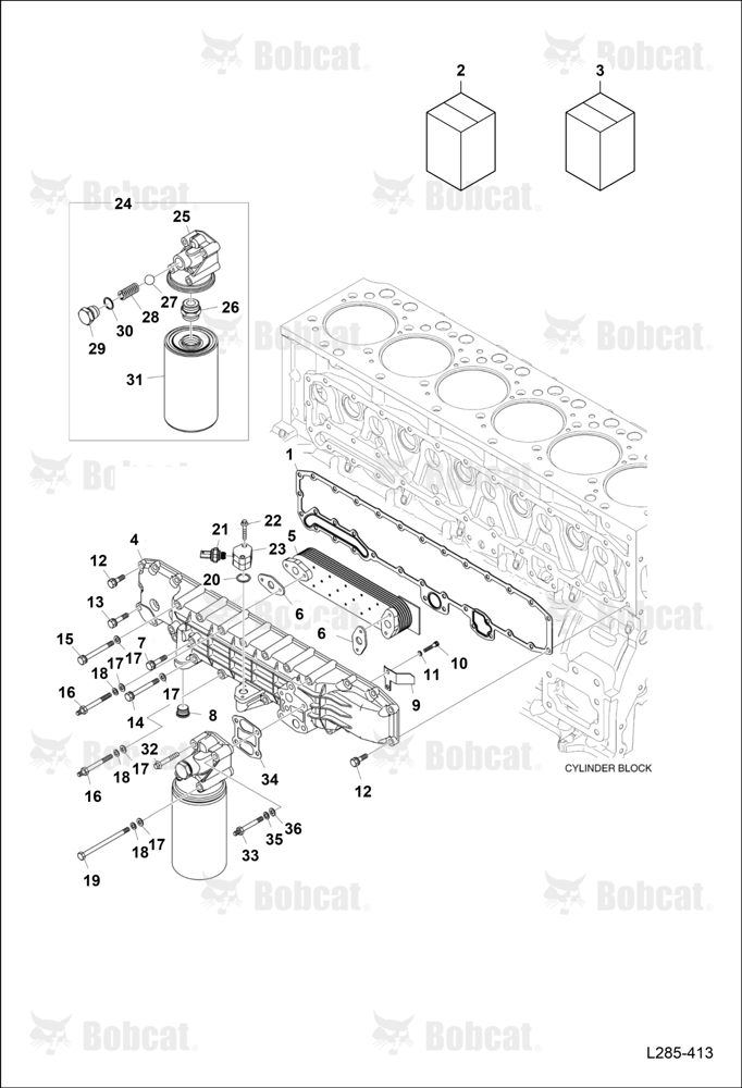 Oil Cooler & Filter