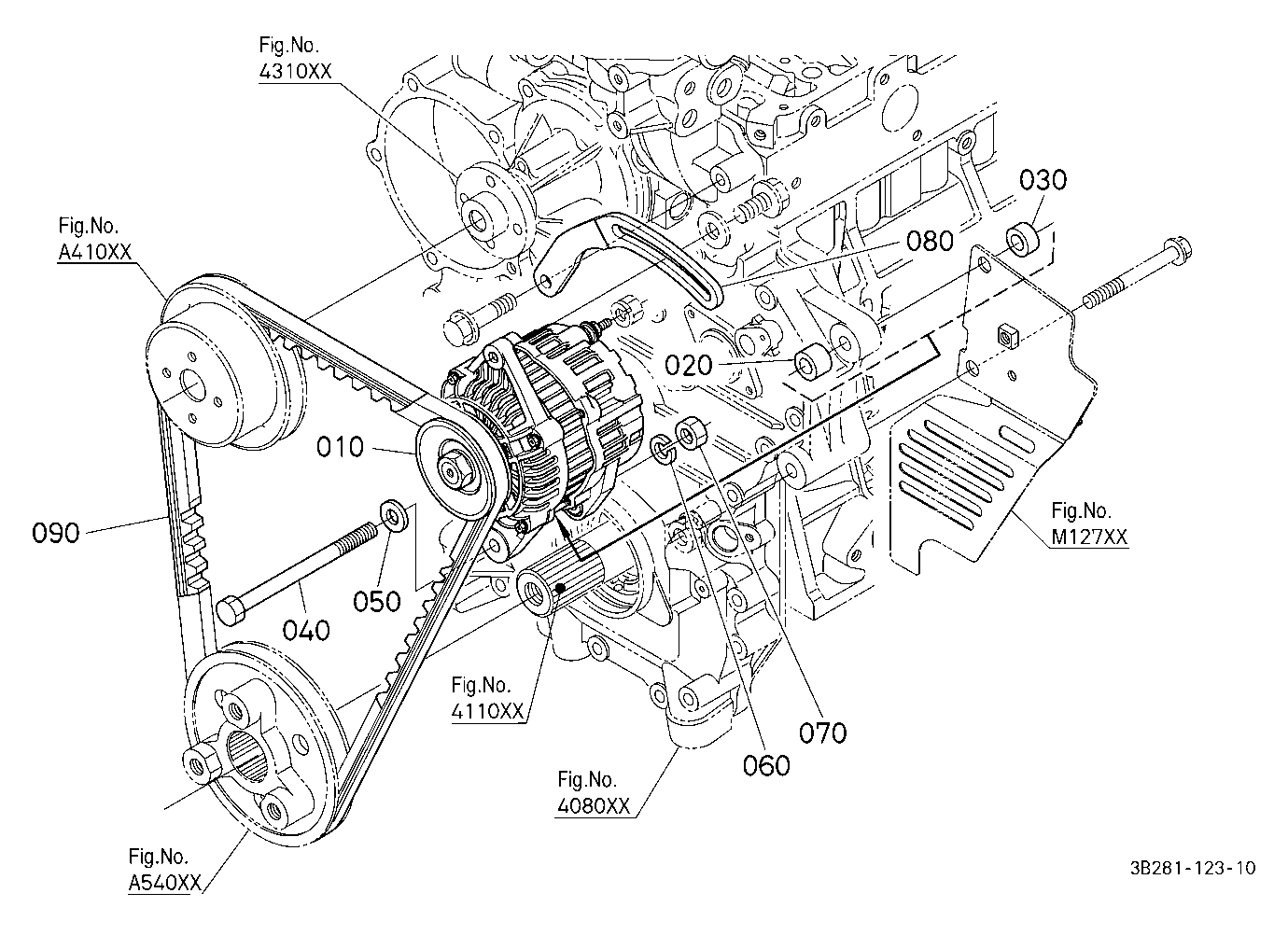 Heater Kit (Alternator) (W/G No.M3171) [Option]