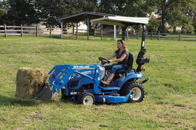 N H W M25 S Loader Mower