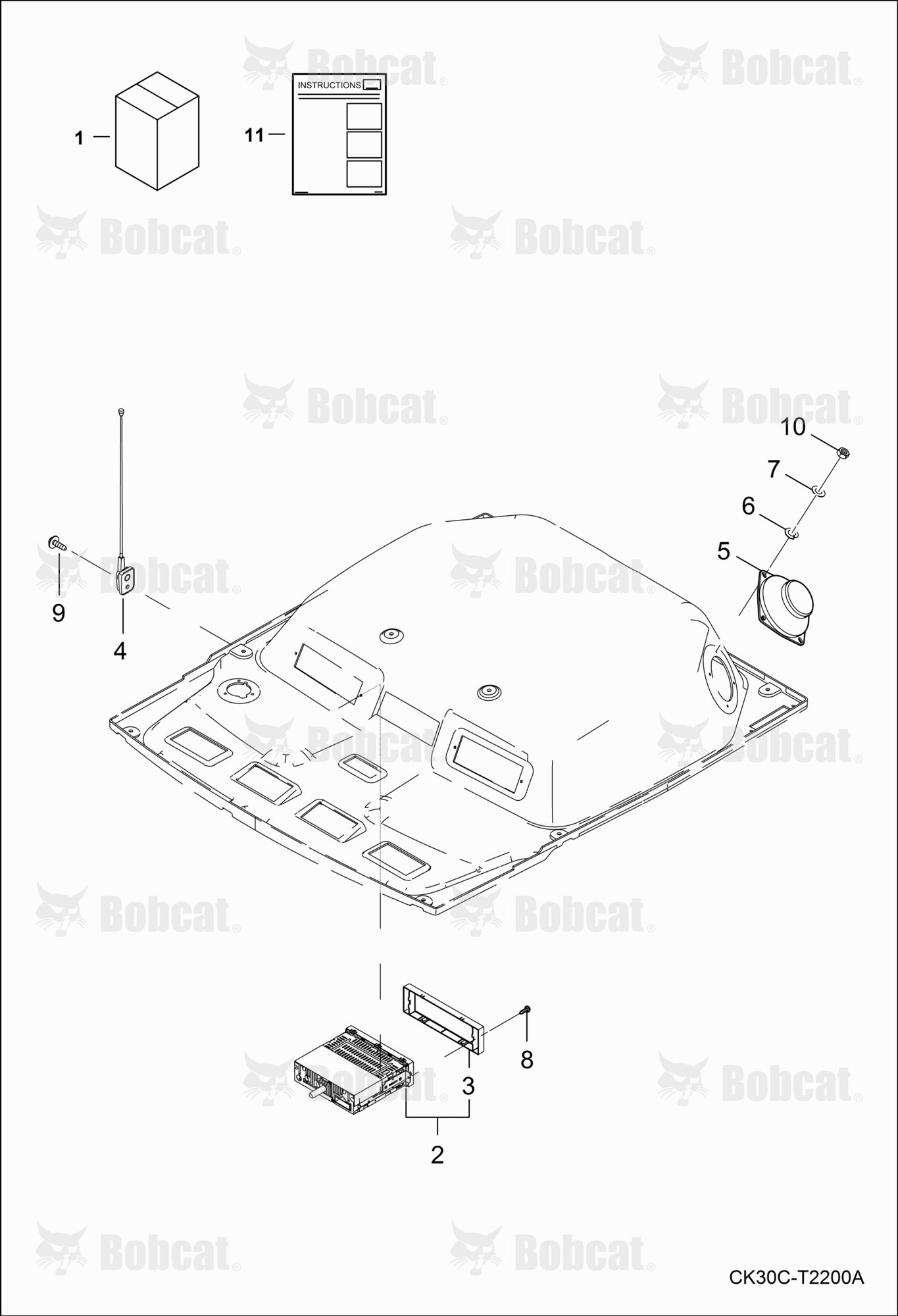 Radio Kit (Cab) (Optional)