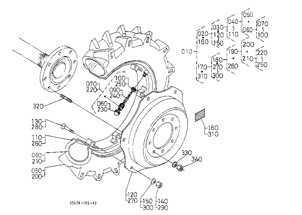 Rear Wheel (14.9-24Fl) [Au]