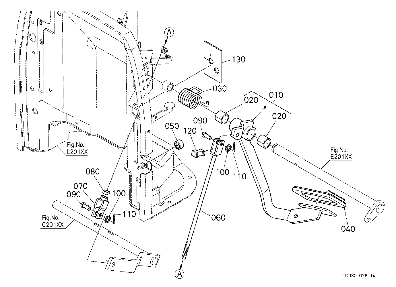 Clutch Pedal [Except Hst Type]
