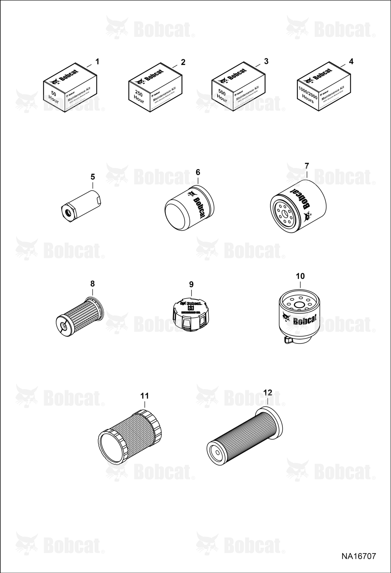 Maintenance Items (Scheduled Maintenance)  40001 & Above