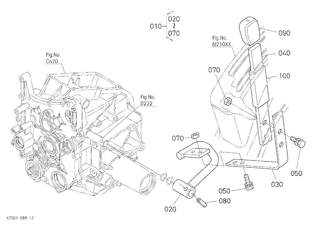 Pto Select Lever