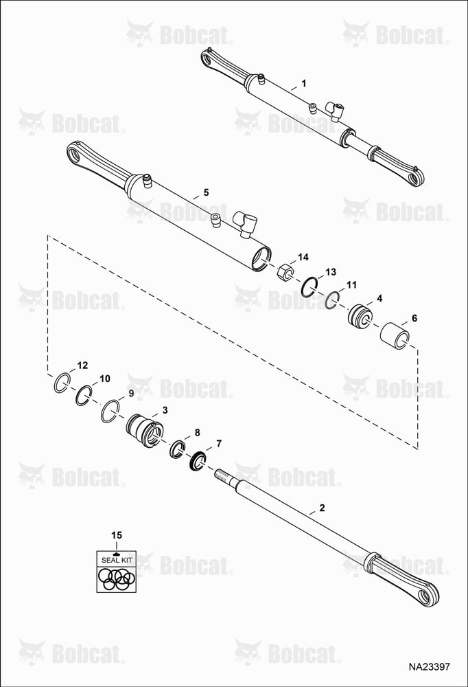 Power Attachment Lock Kit (Bob-Tach) (Cylinder)