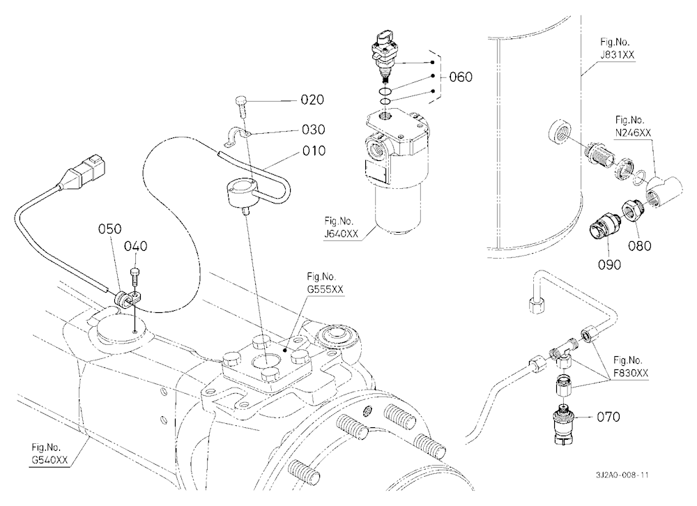 Switch/Sensor [With Pneumatic Traler Brake]