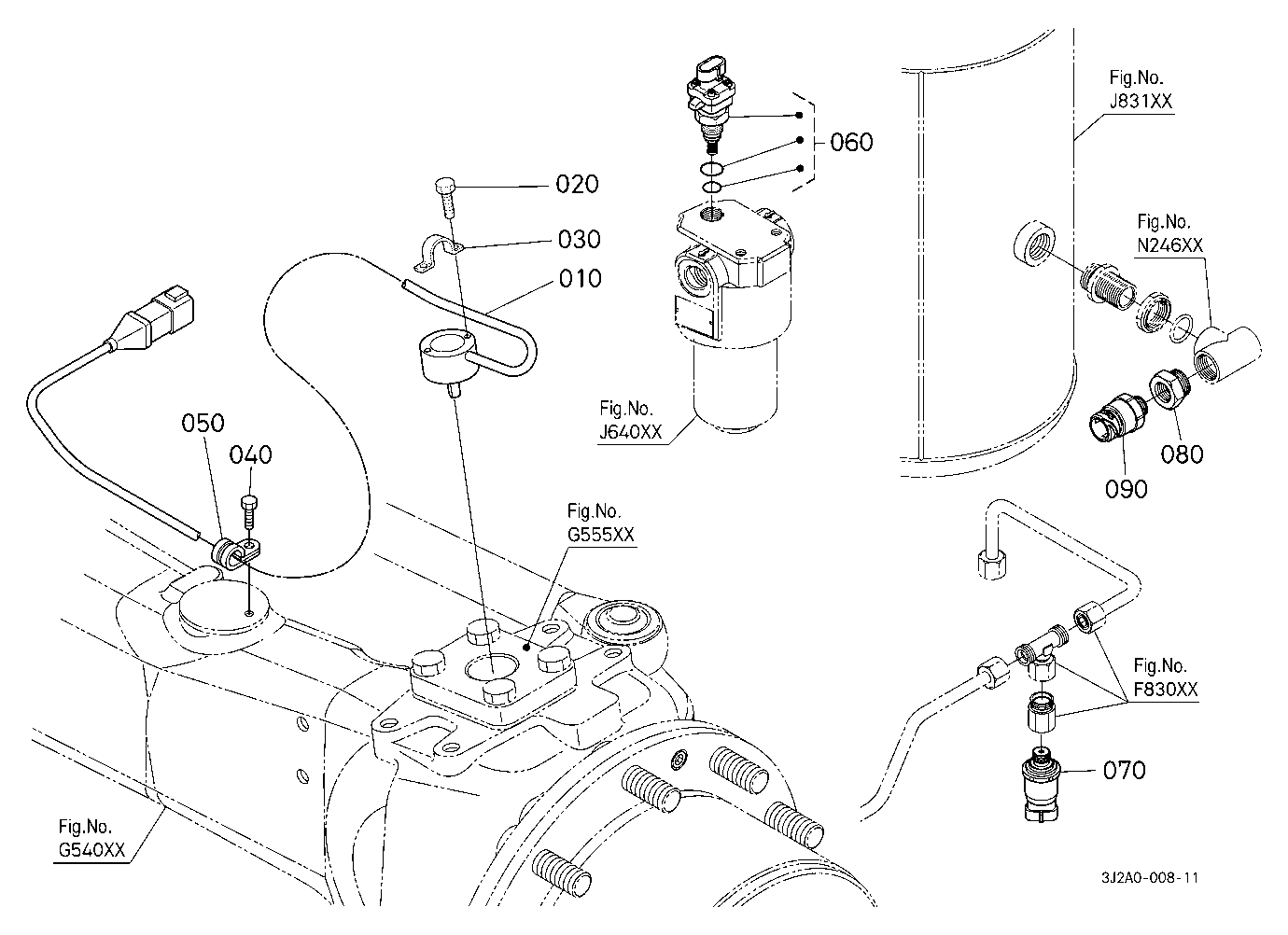 Switch/Sensor [With Pneumatic Traler Brake]