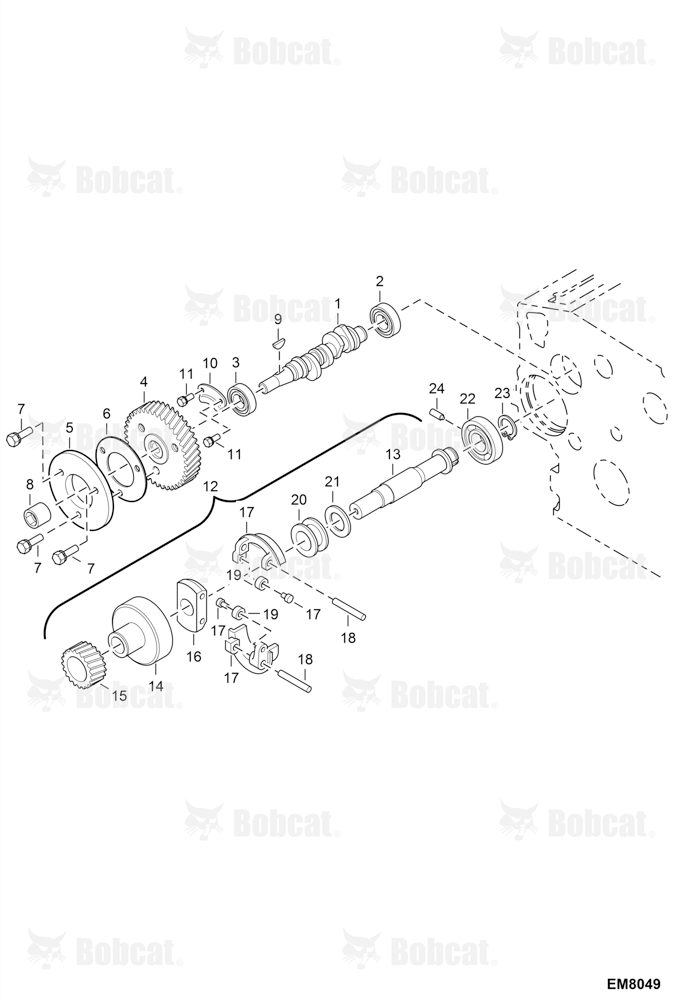 Fuel Camshaft & Governor Shaft