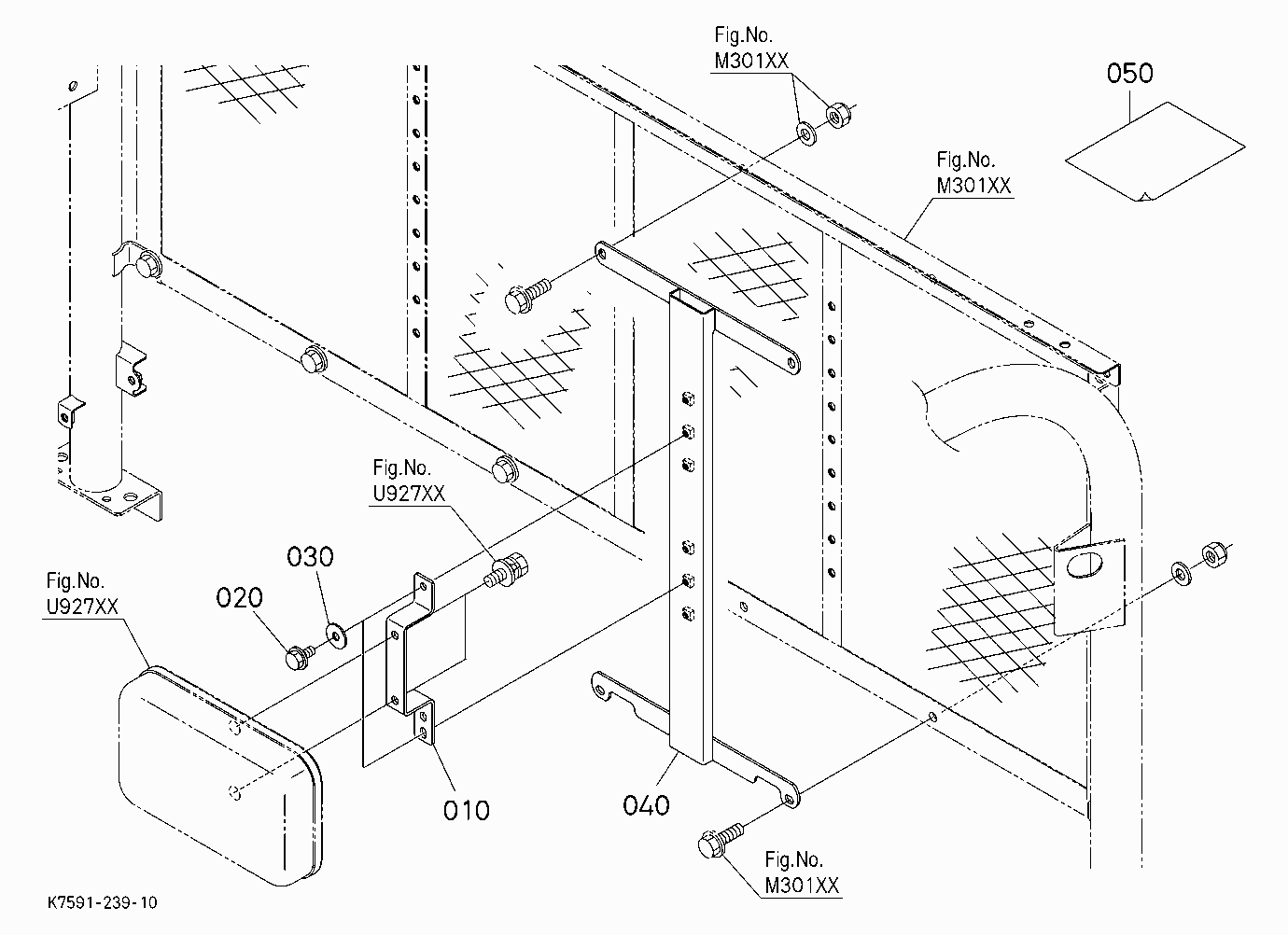 HEADREST STAY KIT (W/G. No. V5230) [OPTION]