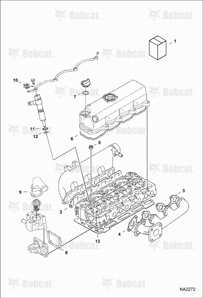 Upper Gasket Kit (Kubota - V2203-M-DI-E2B-BC-5) (Tier II)
