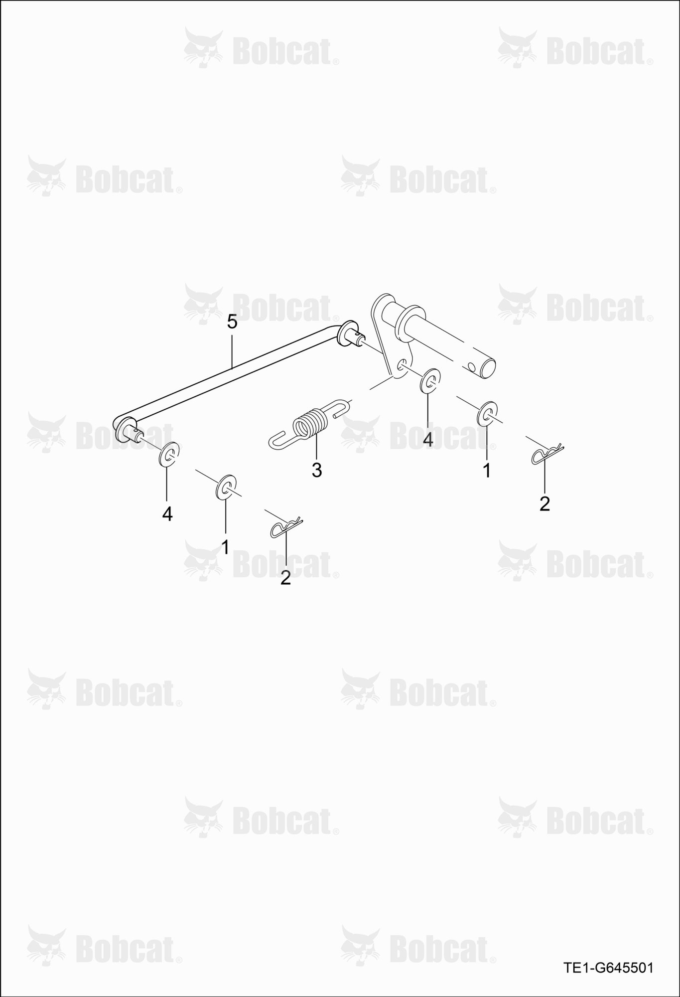 Differential Lock Pedal Group
