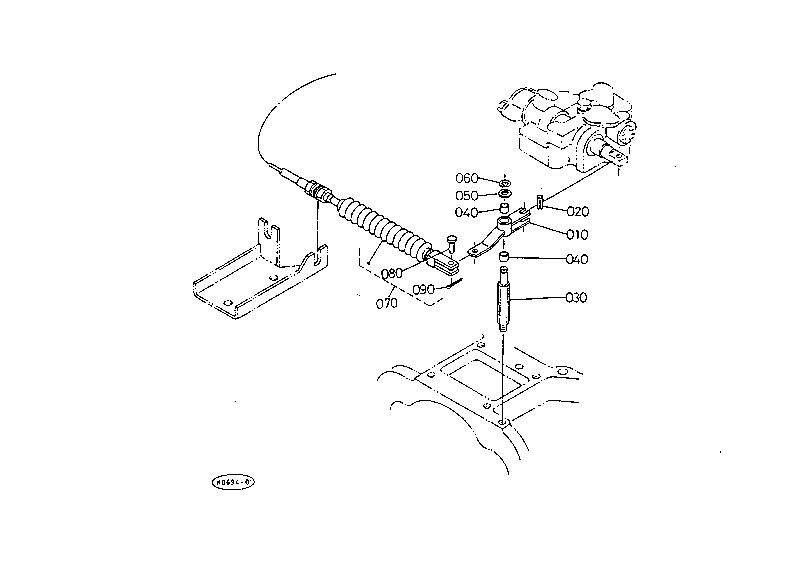 Pto Control Cable With Cab