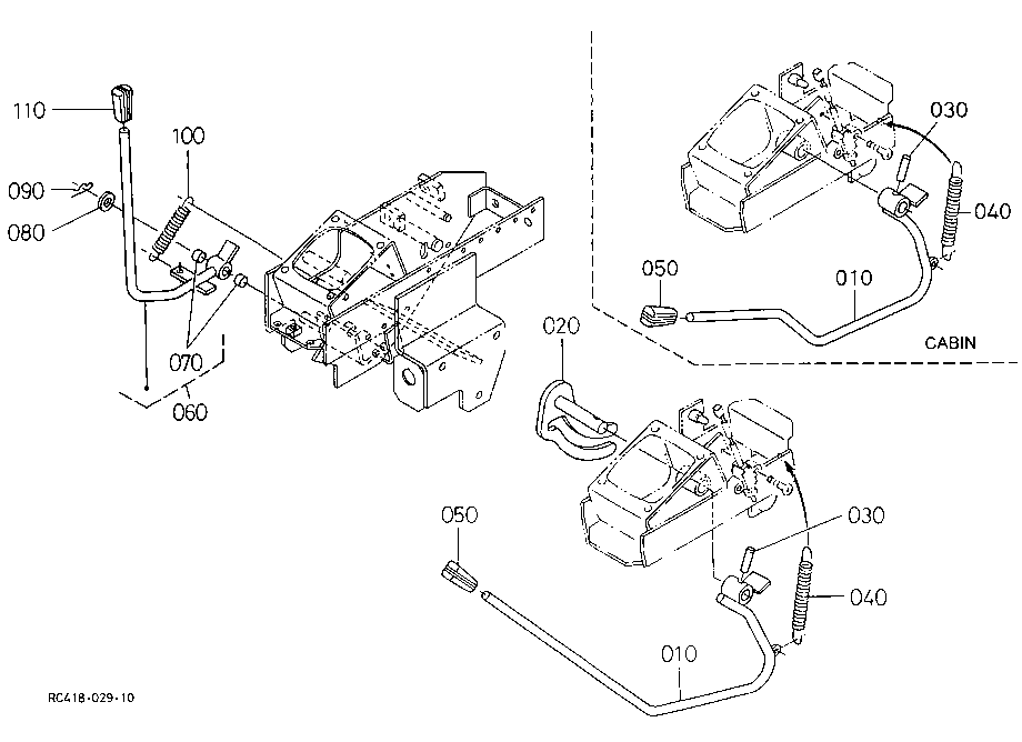 Control Lever (Safety Lock Lever)