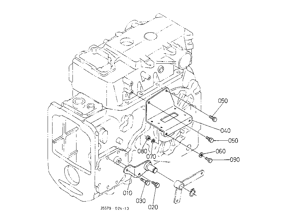Pto Clutch Lever Support
