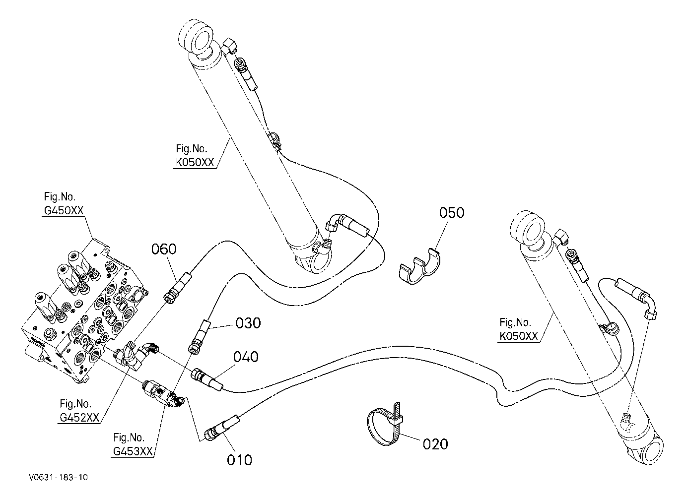 Oil Piping (Arm)