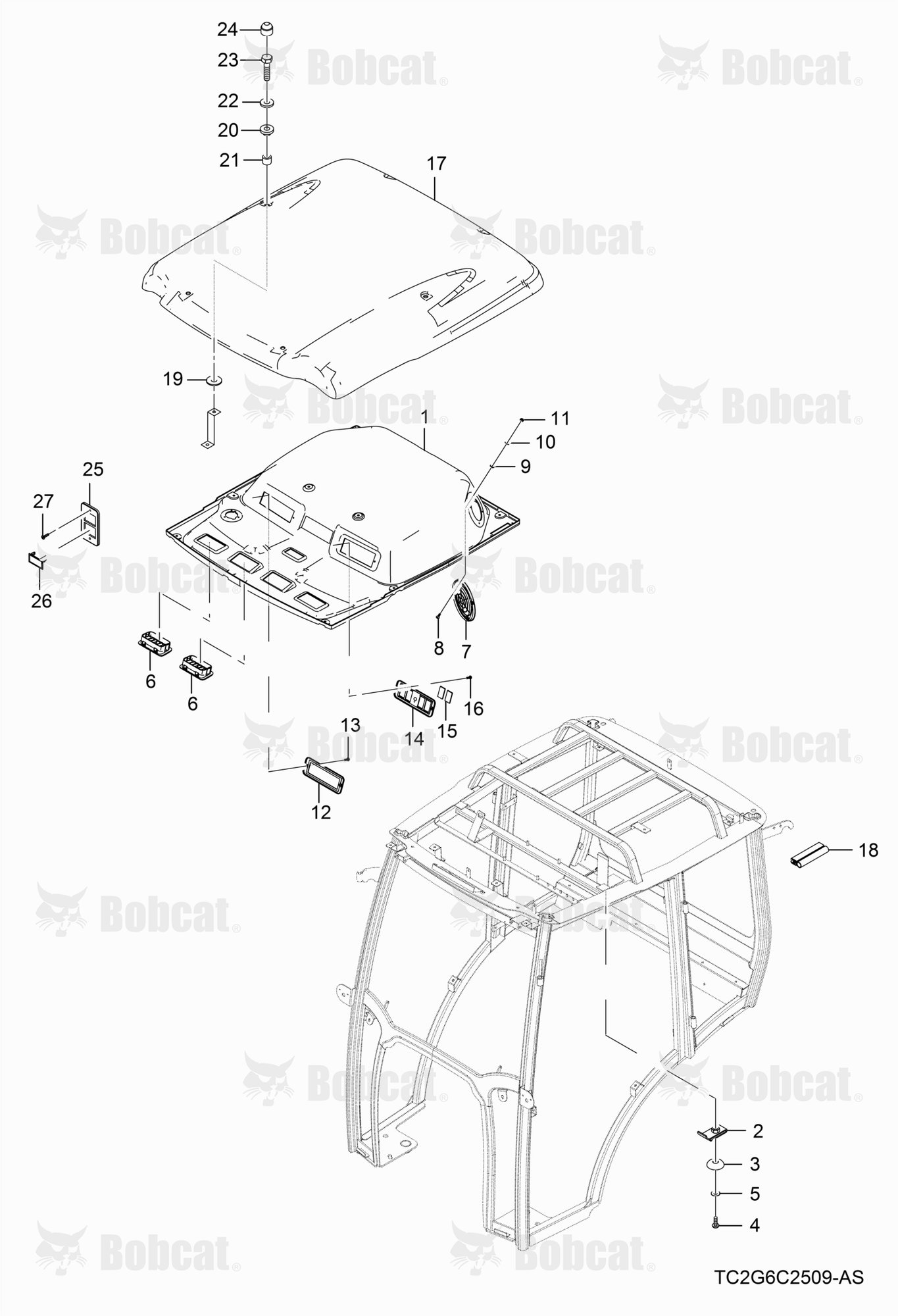 Roof Group (Cab)
