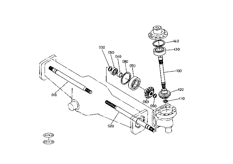 Diff.Gear Shaft [New Type]
