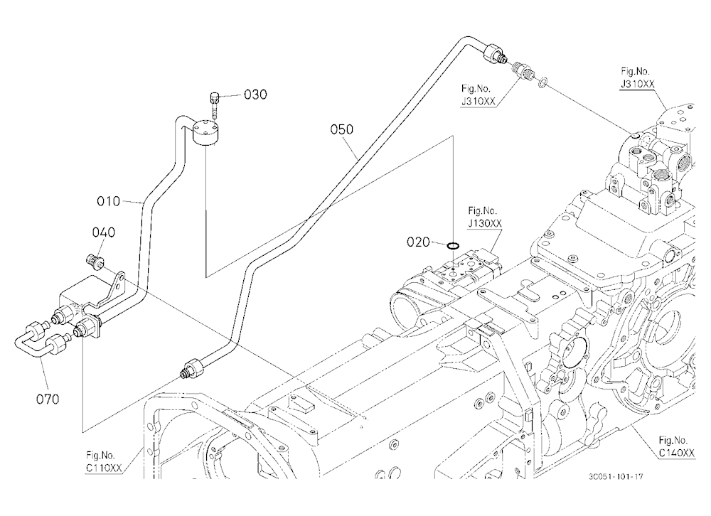 Hydraulic Pipe (Delivery) [New]