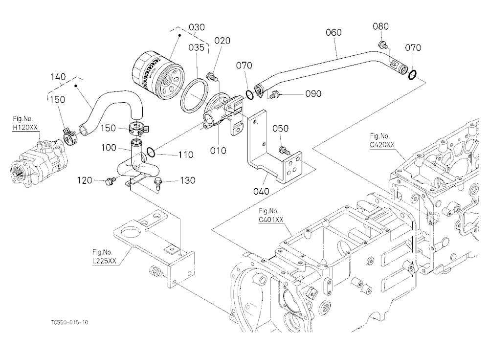 Hydraulic Oil Line (Inlet)