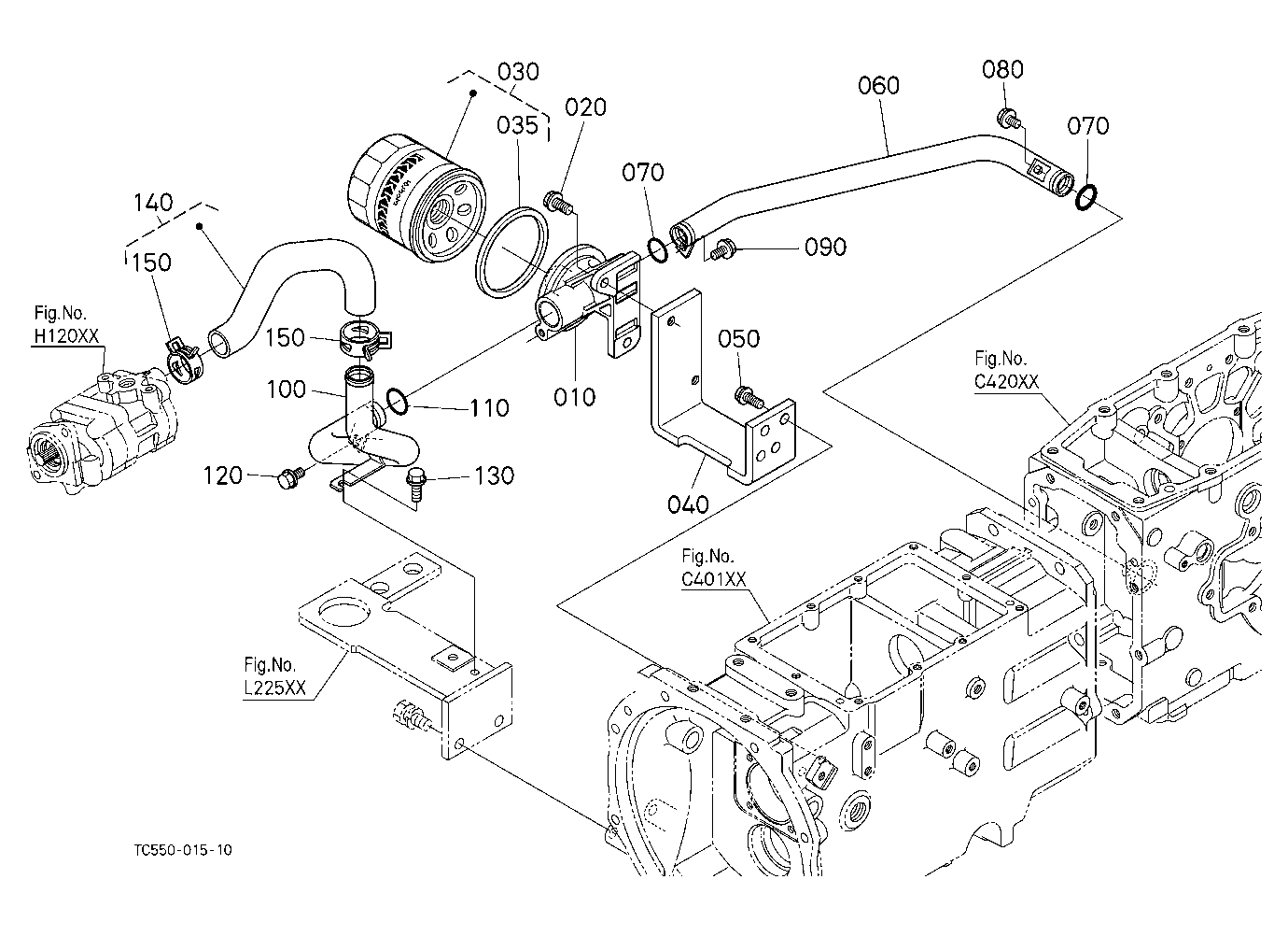 Hydraulic Oil Line (Inlet)