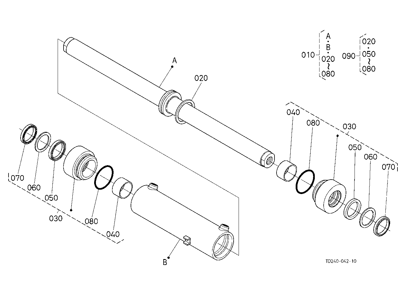 Steering Cylinder [Component Parts]