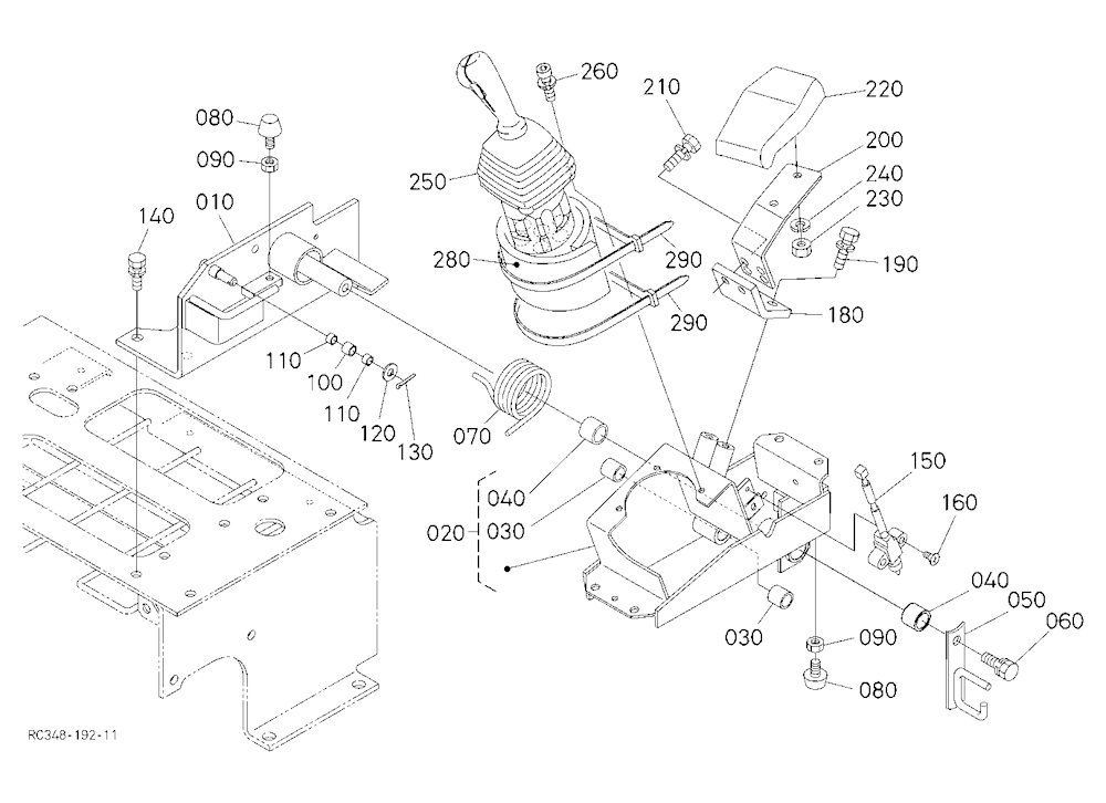 Control Lever (Lever Lh)