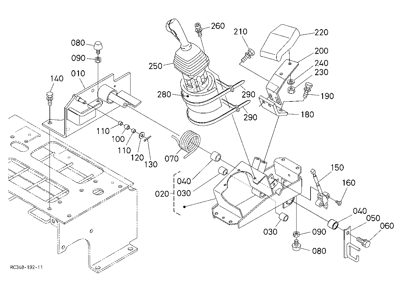 Control Lever (Lever Lh)