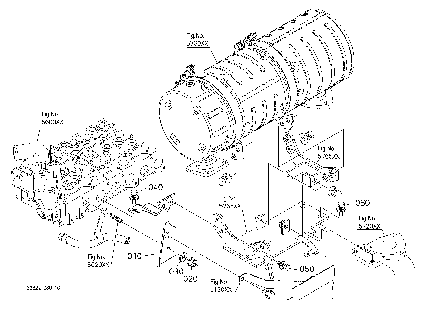Muffler Bracket (Lower)
