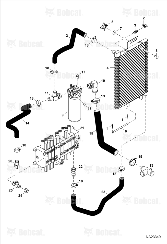 Hydraulic Circuitry (Cooler/Filter)