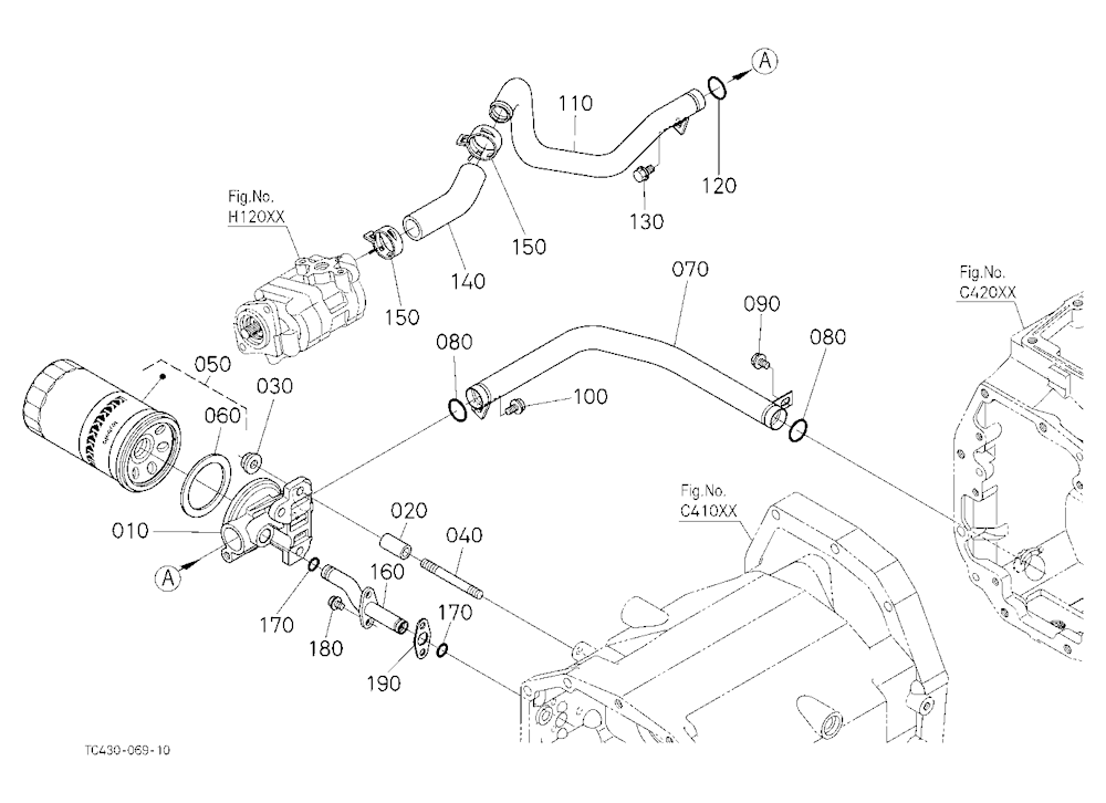 Hydraulic Oil Line (Inlet)
