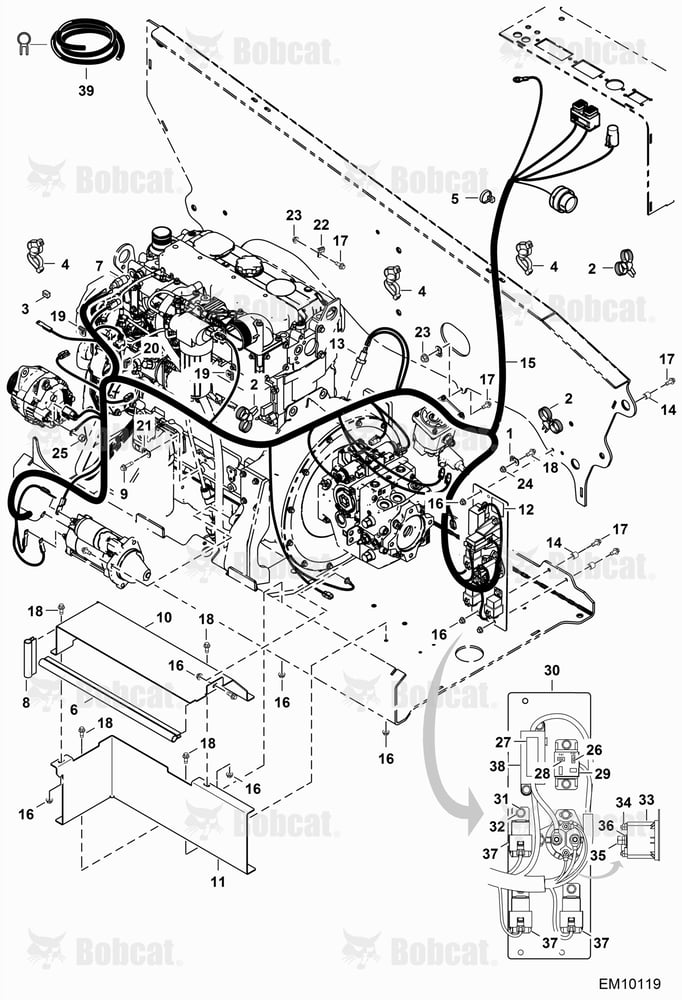 Engine Electrical Circuitry (Harness)