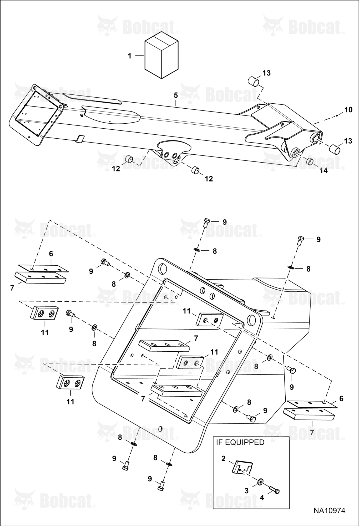 Outer Boom (Replacement)  A8GT11001 & Above