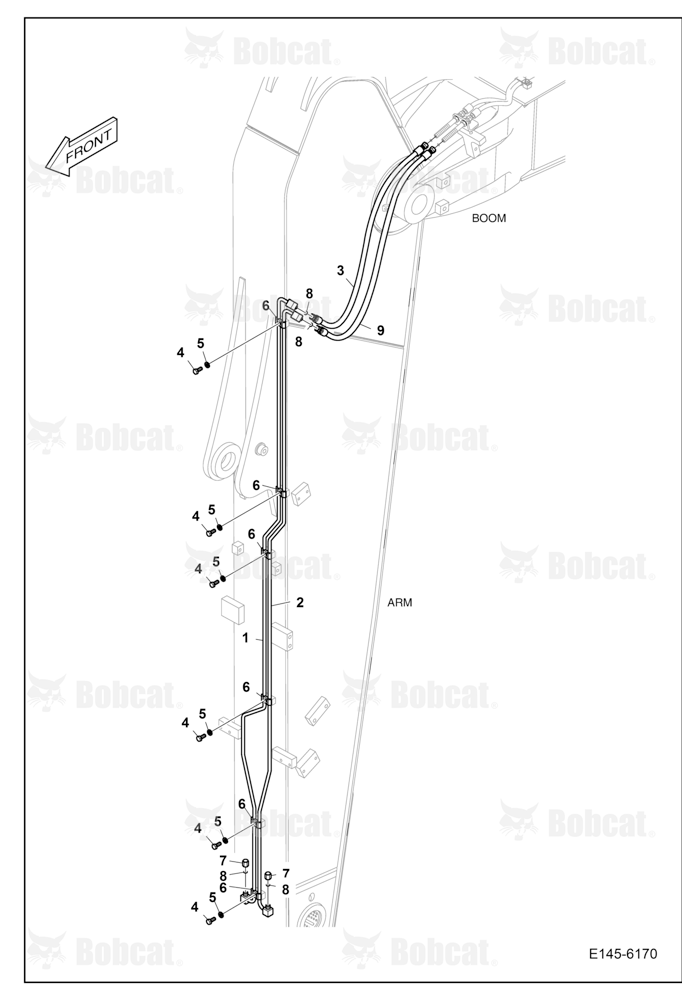 Arm Piping (QUICK CLAMP)