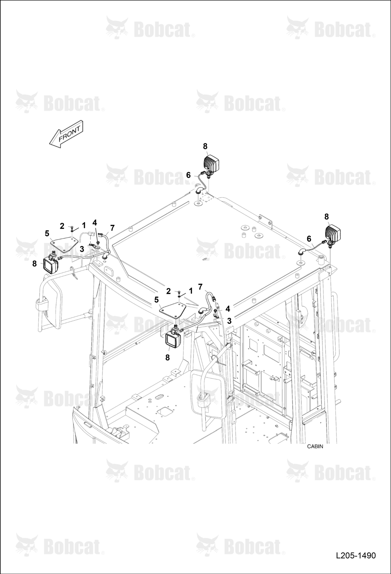 Working Lamp (2 Lamp LED) (2 Lamp HAL)