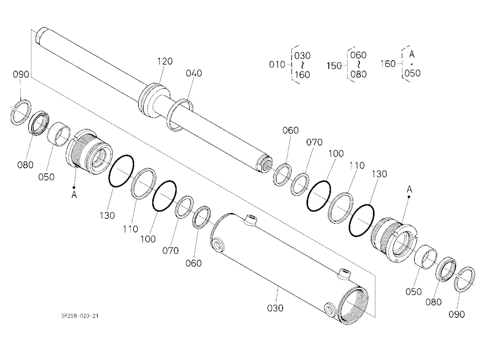 Steering Cylinder [Component Parts] [New]