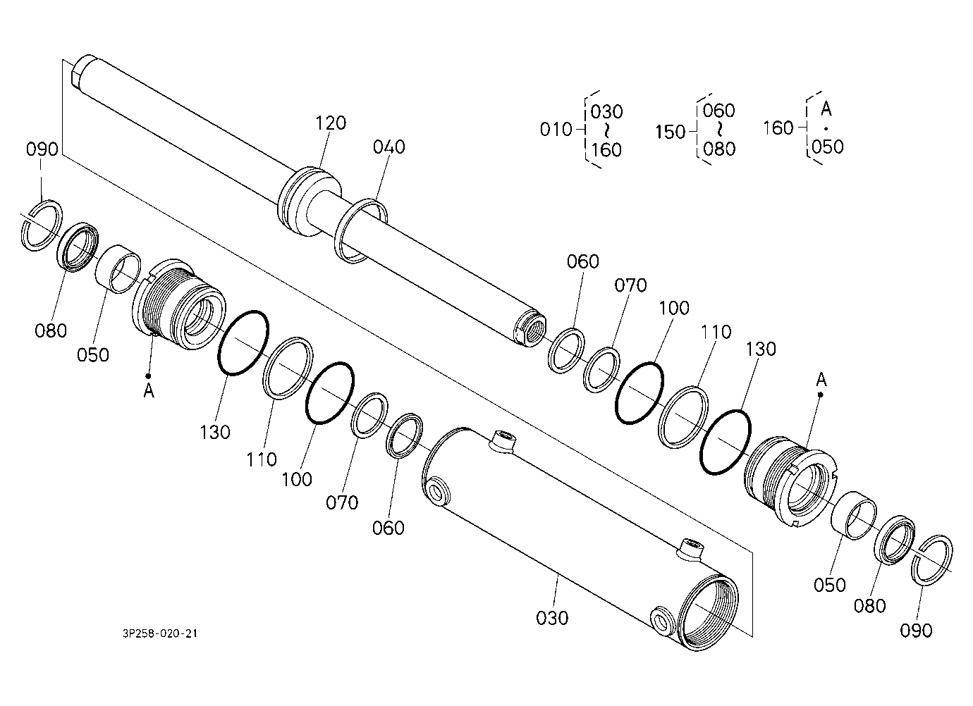 Steering Cylinder [Component Parts] [New]