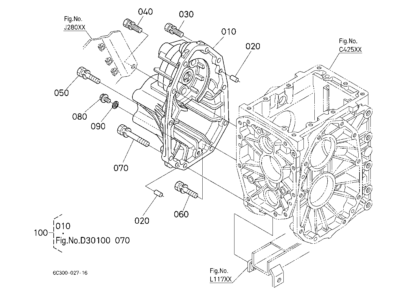 Rear Axle Case Rh