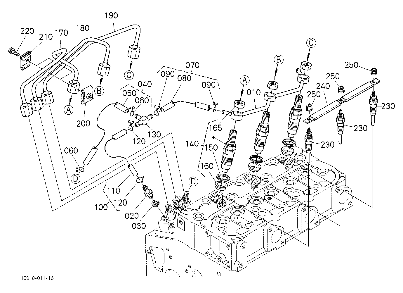 Nozzle Holder And Glow Plug