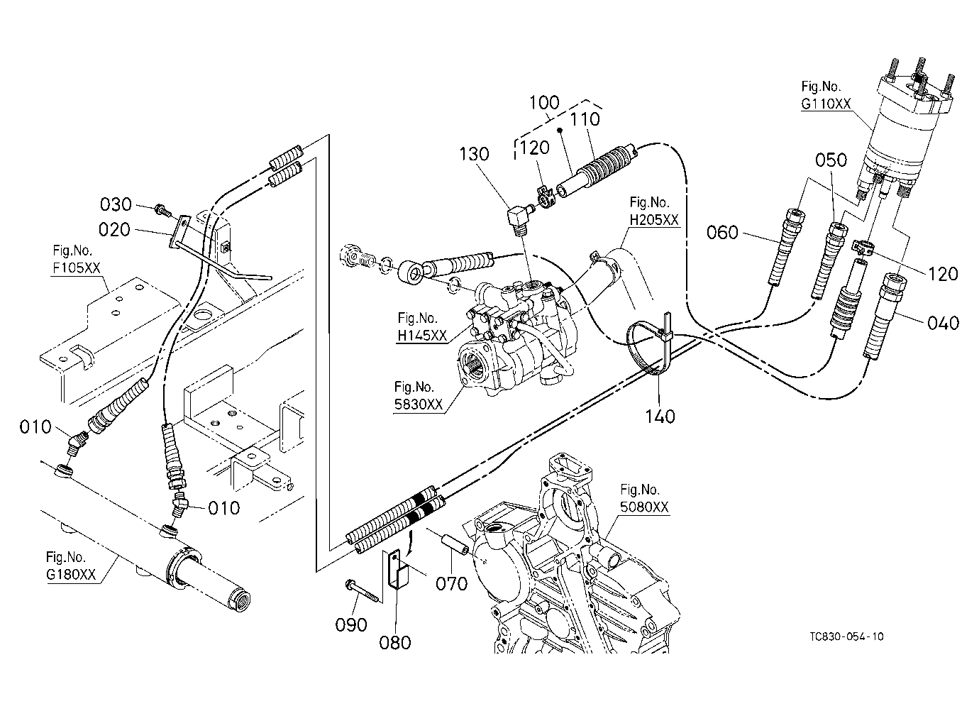 Hydraulic Oil Line (Steering)