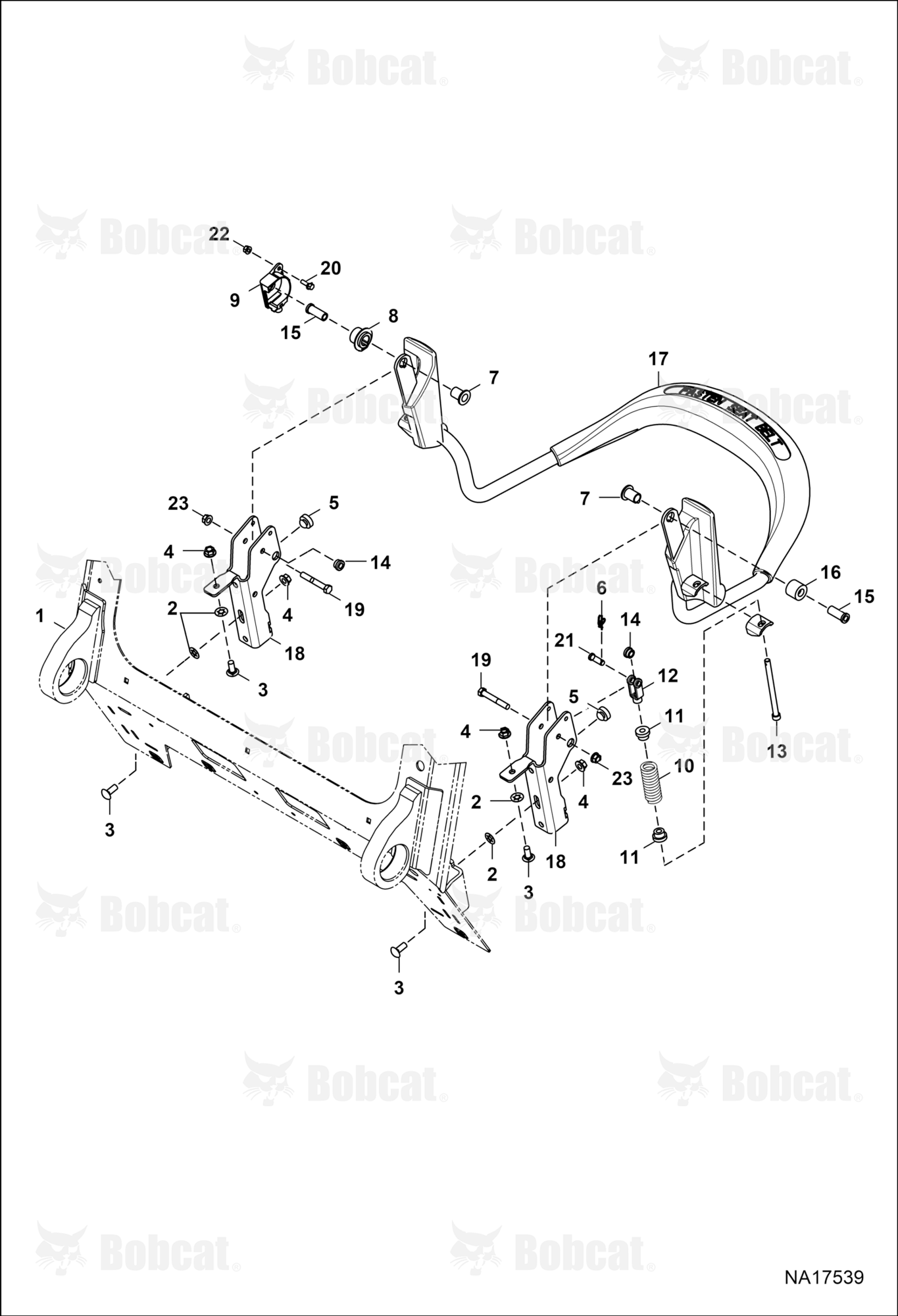 Seat Bar (Selectable Joystick Controls)