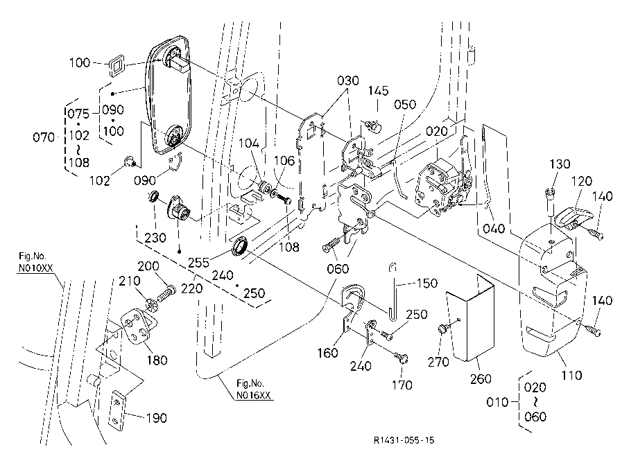 Cabin (Door Lock Rh)