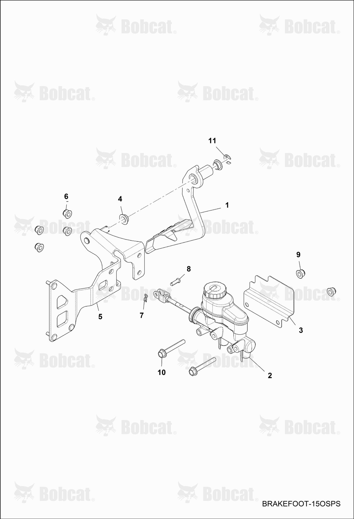 BRAKES, Pedal & Master Cylinder