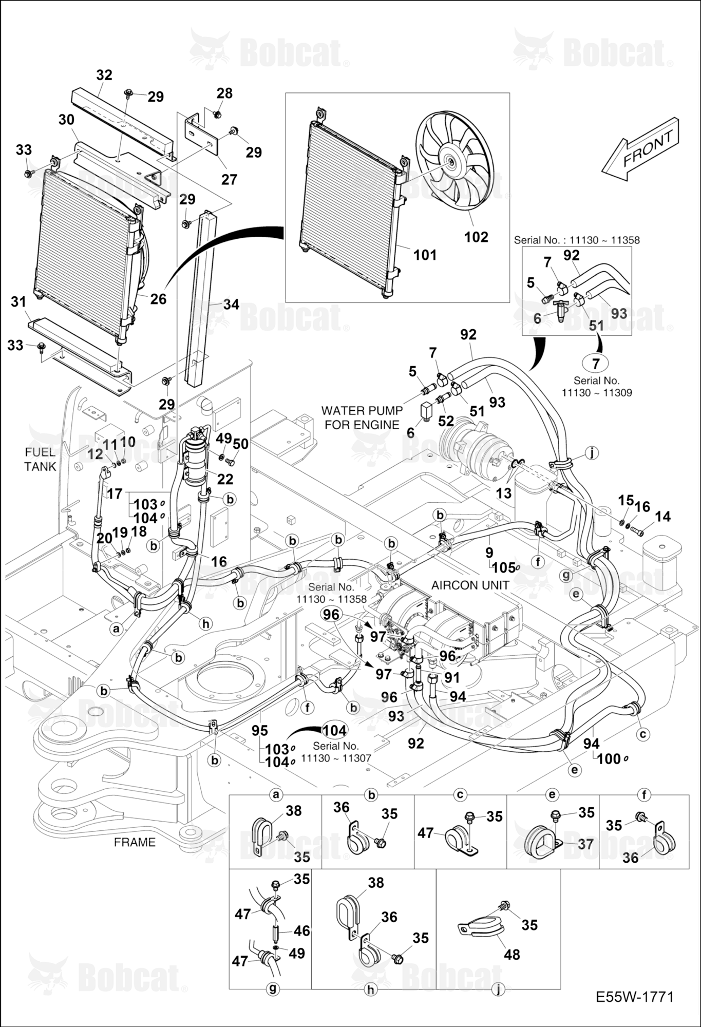 Air Conditioning (Frame)  AEFB11130 & Above