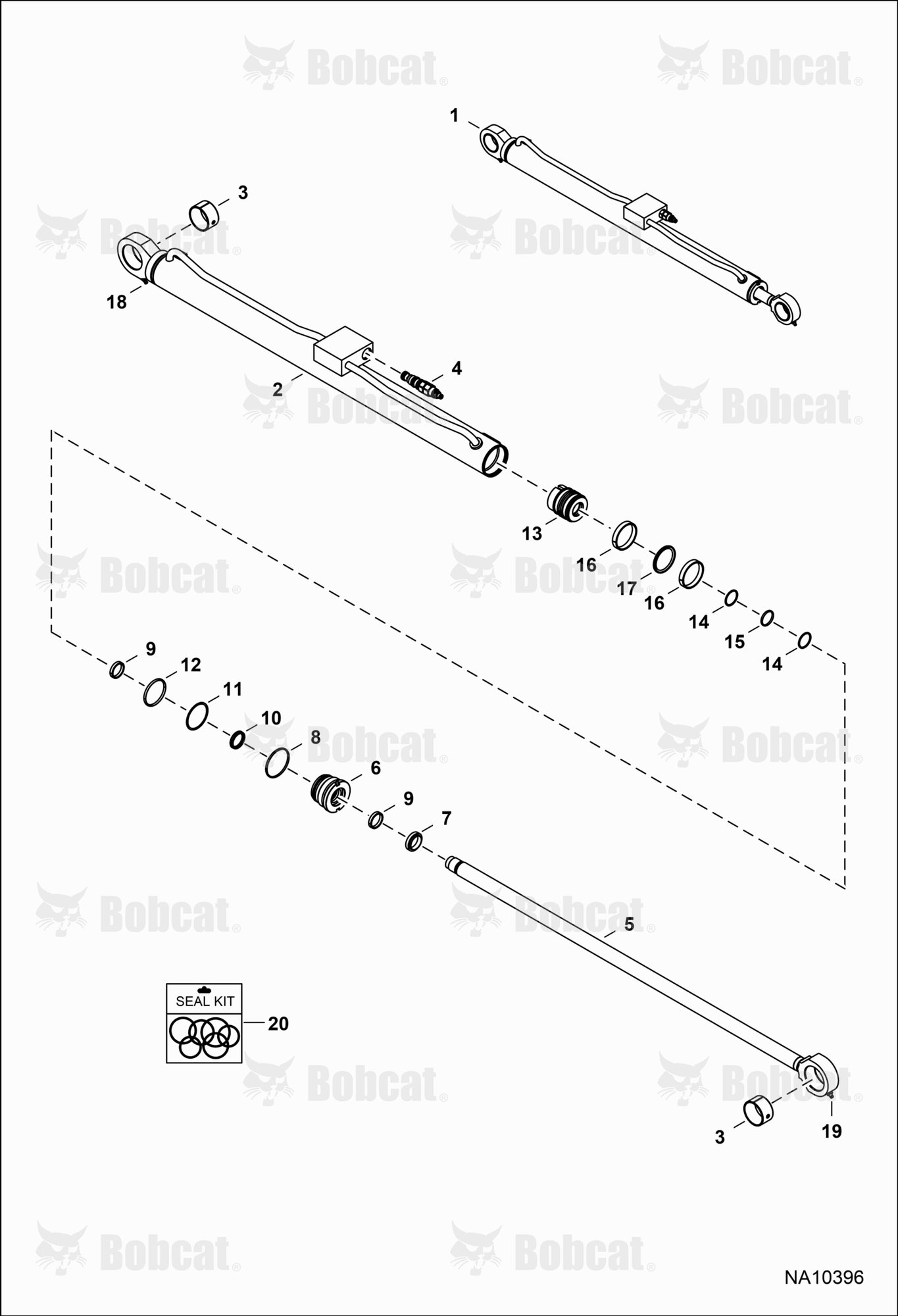 SELF-LEVELING Cylinder